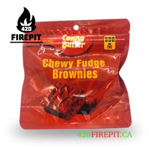 CANNA BUTTER FUDGE BROWNIES 600mg