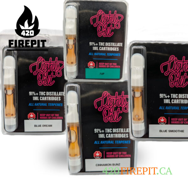 LIGHTS OUT 1ML THC CARTS - Image 2